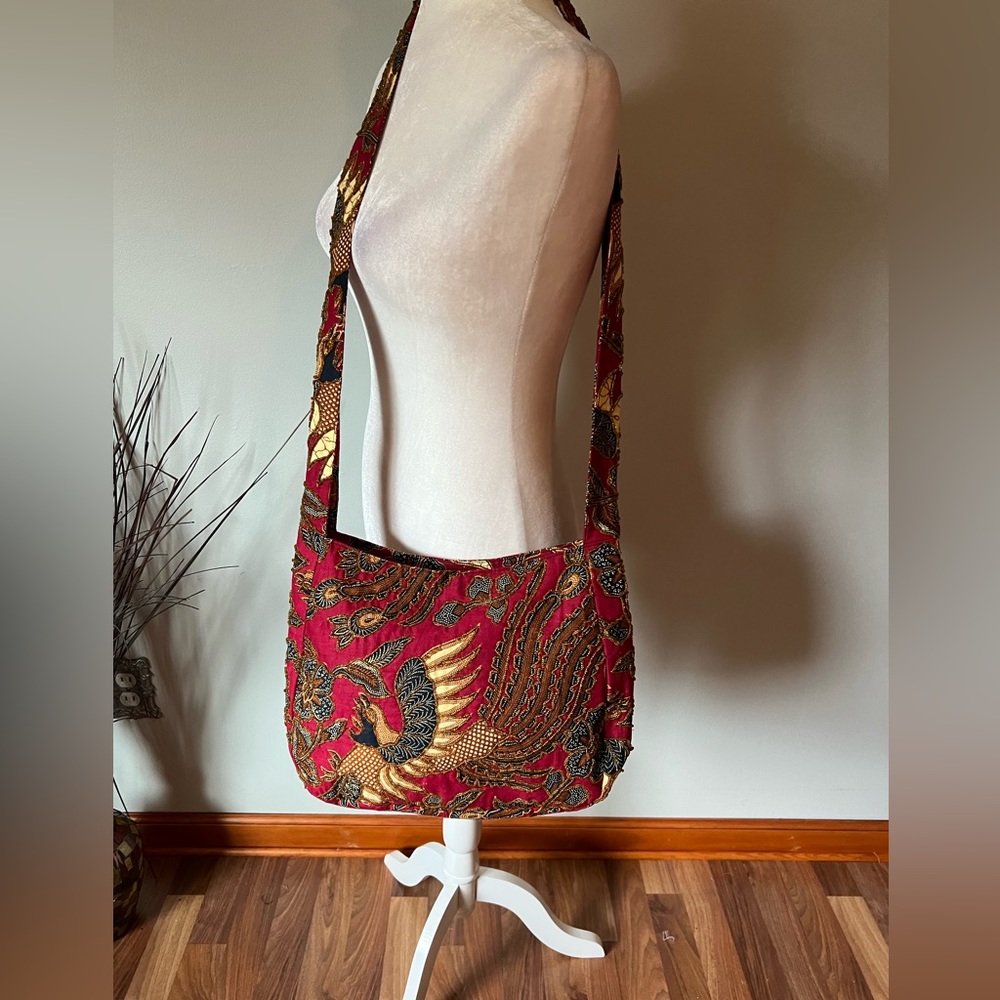 Crossbody Beaded Bag